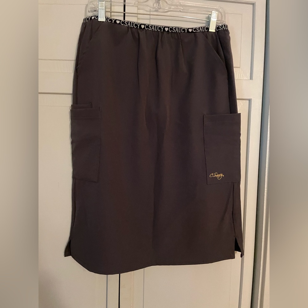C saucy scrub skirt